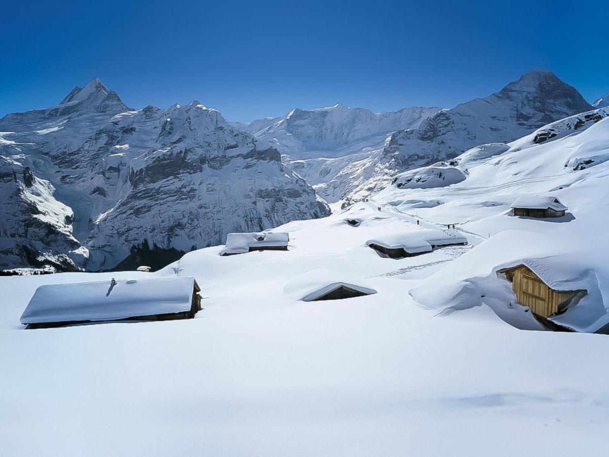 Apartment Chalet Abendrot Apartments-27 By Interhome Grindelwald Exterior photo
